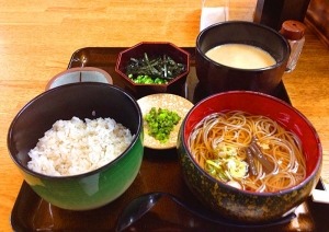 鬼面庵の酸ヶ湯そば